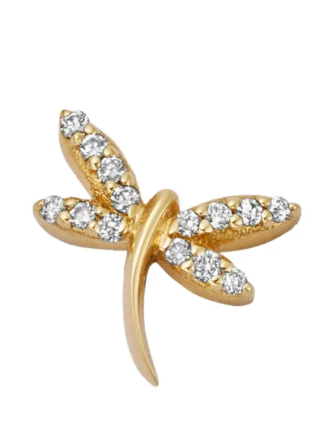 Loquet diamond dragonfly charm Gold CHMDRADIA18Y
