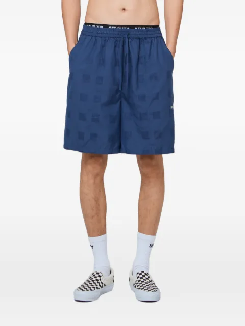 Off Duty checkered lone shorts Blue ODS25P12055