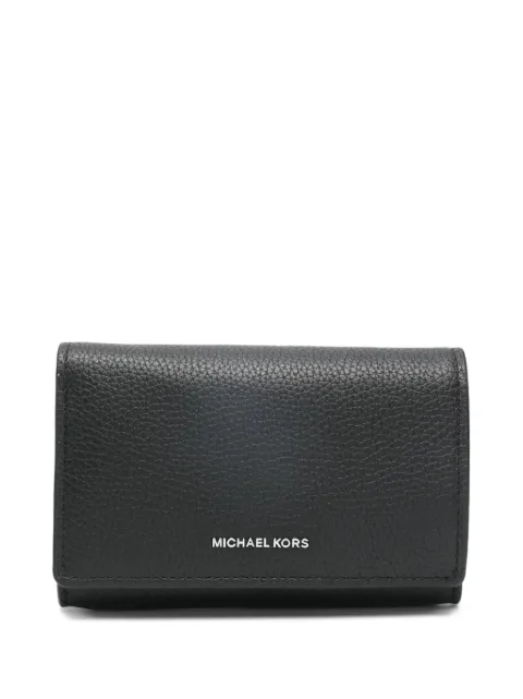 Michael Michael Kors logo-lettering wallet Black 32R6SJ6D3L001