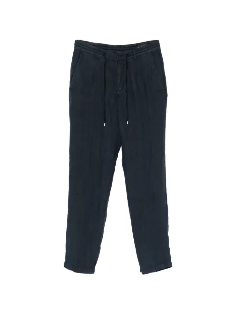 Karl Lagerfeld drawstring chino trousers Blue 2653580562818