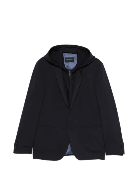 Karl Lagerfeld Talk hooded blazer Blue 15568410562023