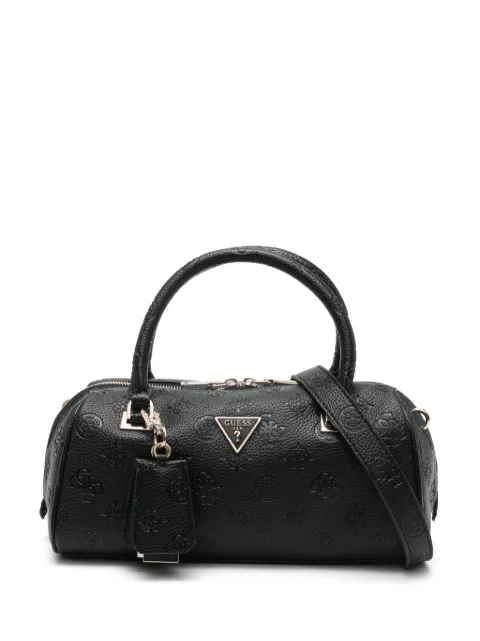 GUESS USA Cresidia II embossed top-handle tote bag Black PD9888080