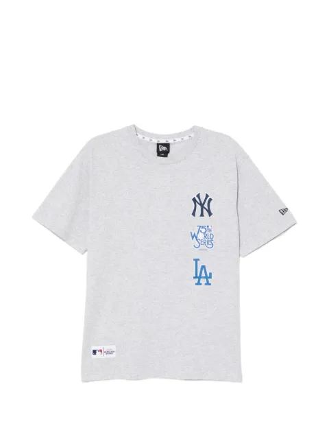 NEW ERA CAP logo-embrodiered T-shirt Grey NERTEM00379XQGY200L