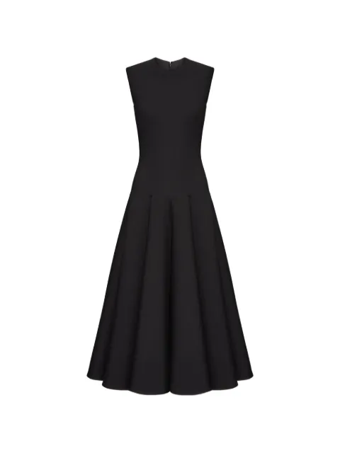 Valentino Garavani A-line-skirt sleeveless dress Black BVABA58WM