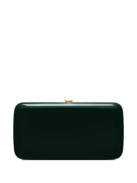 Jeffrey Levinson Finley boxy design clutch Green 2011GBRITISHRACINGGREEN
