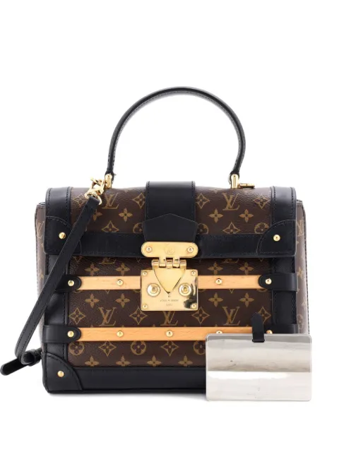 Louis Vuitton Pre-Owned Trianon Handbag Monogram Canvas PM satchel Brown 9DAB4OXC8WOU8PTM