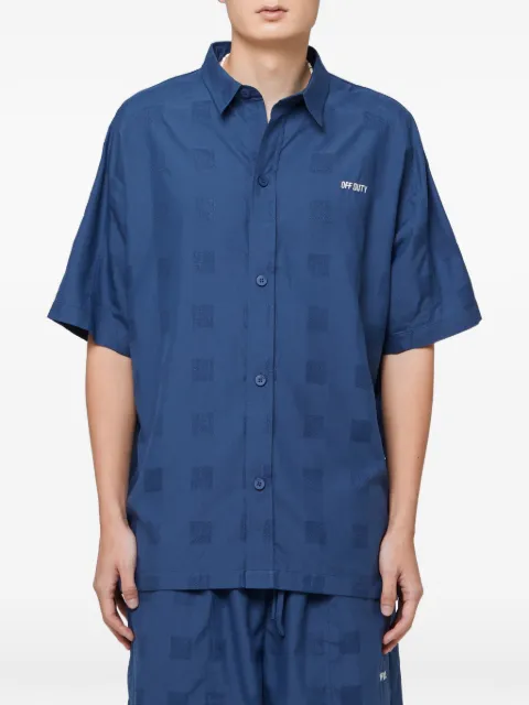 Off Duty lone check shirt Blue ODS25T18911