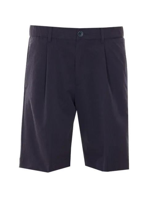 Herno elasticated coulisse shorts Blue PT000192U12684