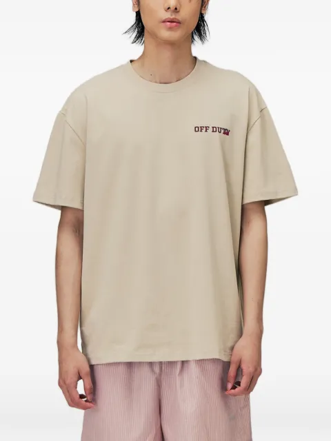 Off Duty printed T-shirt Neutrals ODF25T1649