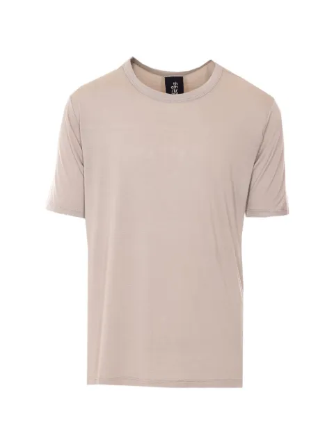 Thom Krom crew-neck elasticated T-shirt Neutrals MTS938STONE
