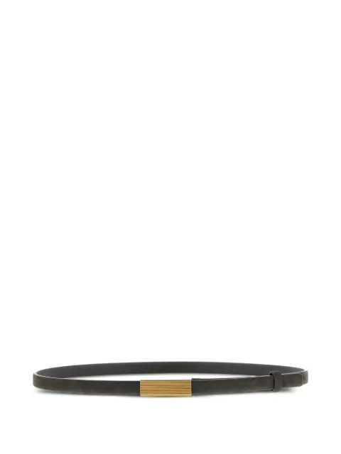 KHAITE leather belt Brown 10125726950
