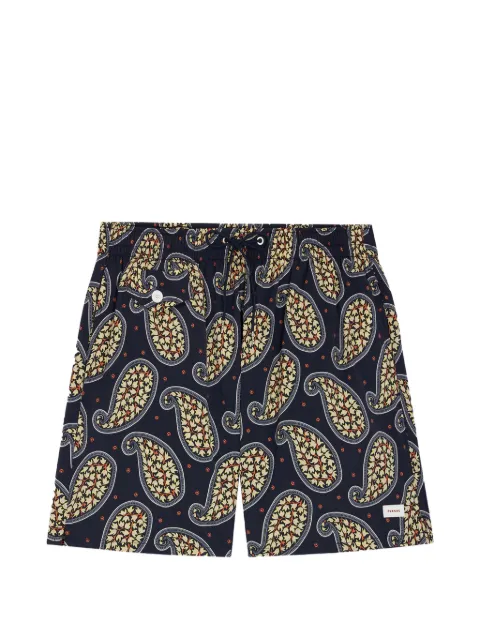FURSAC paisley-print swim shorts Blue FHPMB00011
