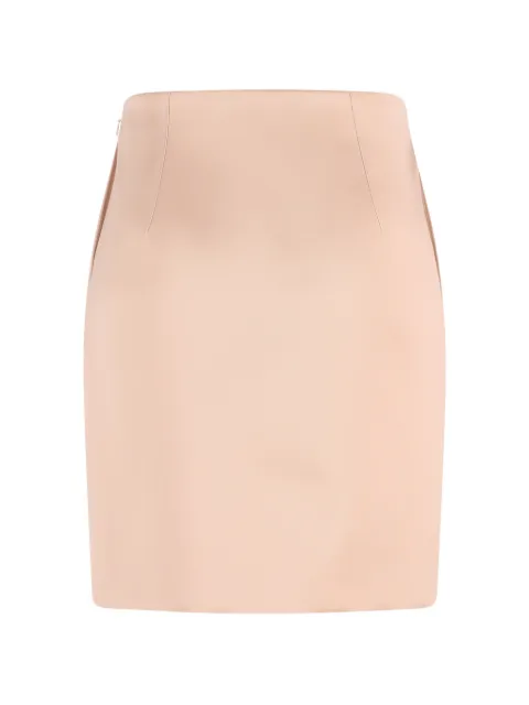 Chloé vertical stitching mini skirt Neutrals CH26SJU19262