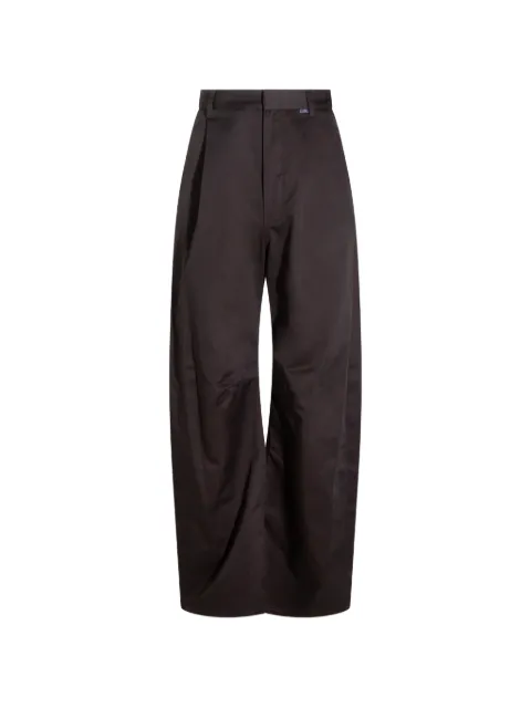 MM6 Maison Margiela wide leg chino pants Brown S52KA0565M35729