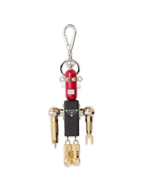Prada Robot keyring charm Black 1TR116VOOOEGN