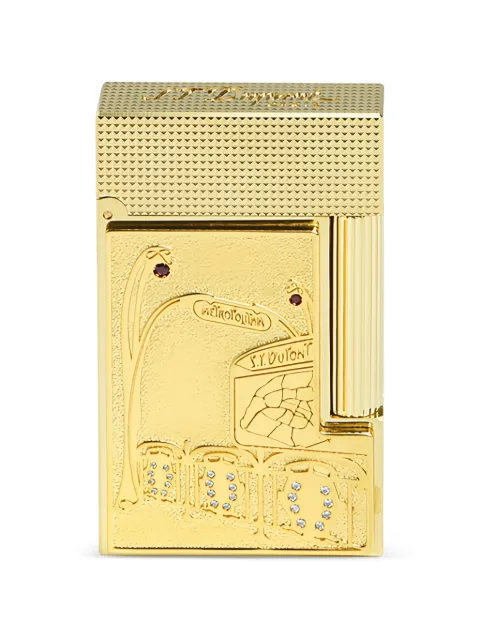 S.T. Dupont Ligne 2 Metropolitan lighter Gold DC16453