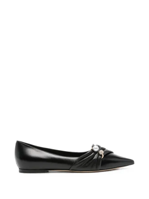 Jimmy Choo Rafi flat pumps Black RAFIBALLERINANTB