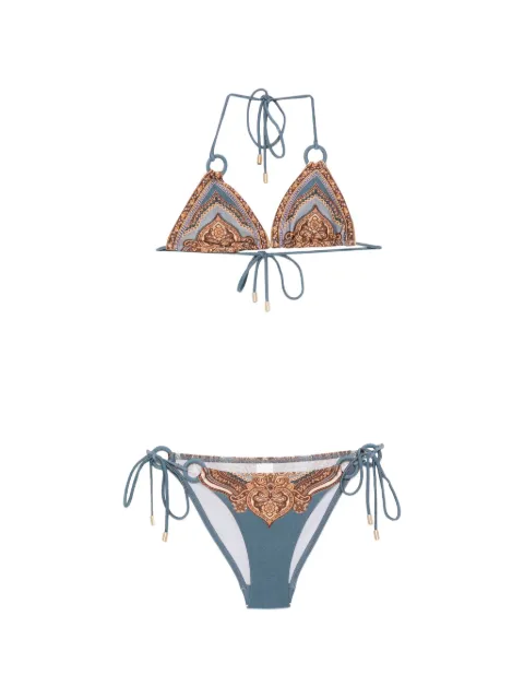 ZIMMERMANN Mahon Ring bikini Blue 4621WSS263