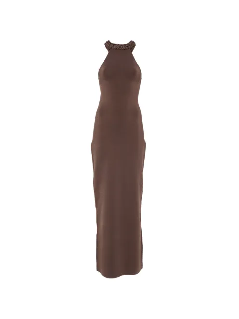 Cult Gaia Cassidy knit dress Brown SWTDR3517YY2111
