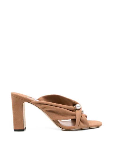 Jimmy Choo Rafi heeled sandals Brown J000183921