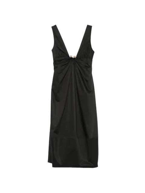 Cult Gaia Ebisu ring-detail midi dress Black DR35252CO3526