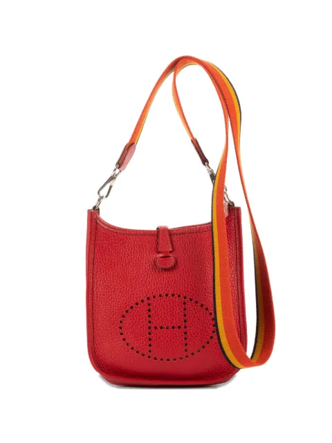 Hermès Pre-Owned mini Evelyne shoulder bag Red CBS