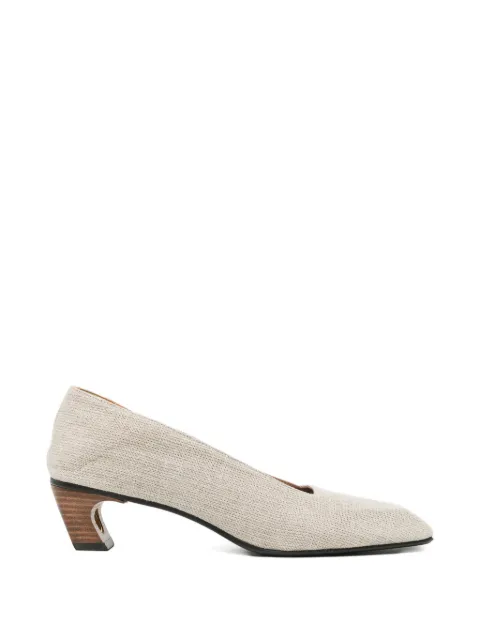 Setchu 40mm origami pumps Neutrals U251