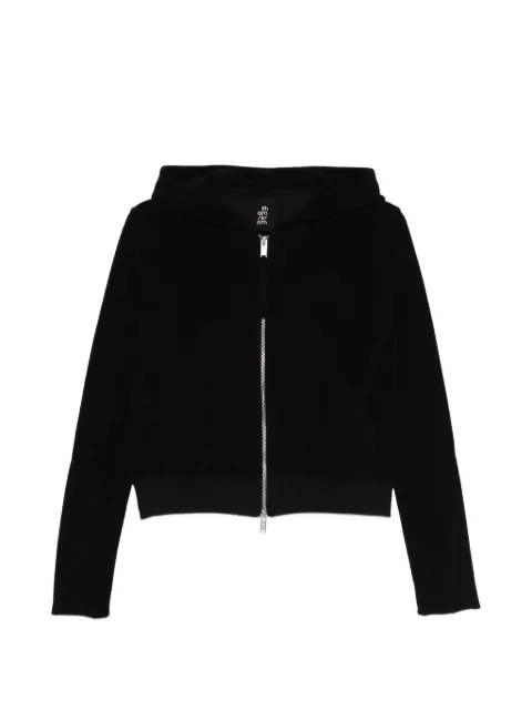 Thom Krom zip-up hoodie Black WSJ496