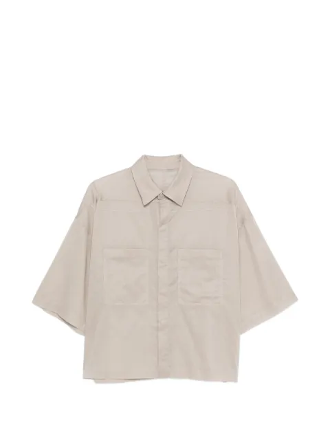 Rick Owens pocket shirt Neutrals RP01F6246CV