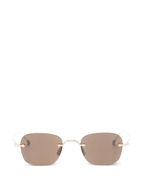 Thom Browne Eyewear rimless square sunglasses Silver UES961AG0001