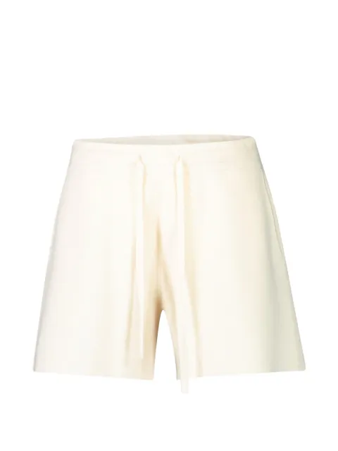 Sprwmn tie waist tailored shorts Neutrals SHO022CSM9CHLK