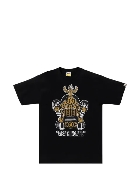 A BATHING APE® Mikoshi graphic T-shirt Black 1K72110019BLACK