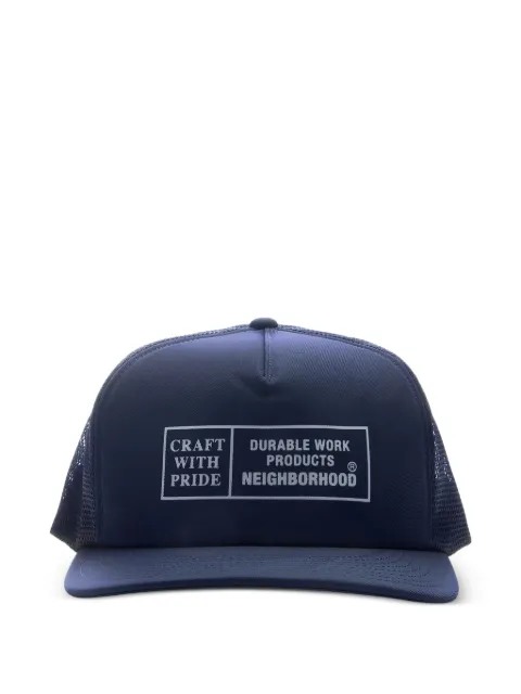 Neighborhood mesh logo cap Blue 252YGNHHT04NVY