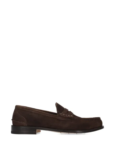 Premiata suede loafers Brown 32156COBOTUNISI