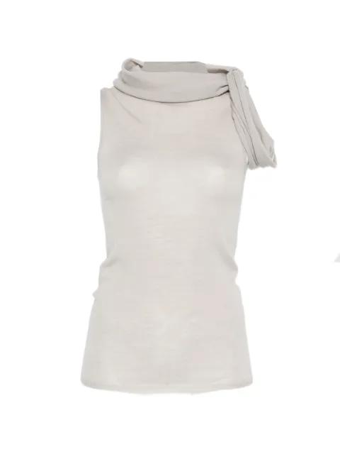 Rick Owens twist top Grey RP01F6666M