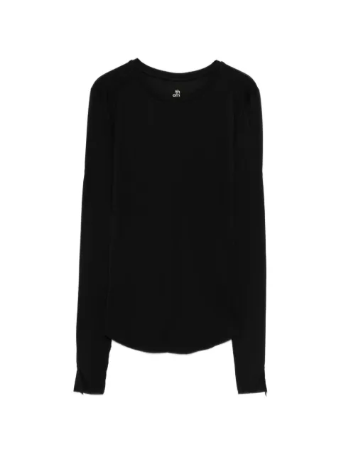Thom Krom long-sleeve T-shirt Black WTS605
