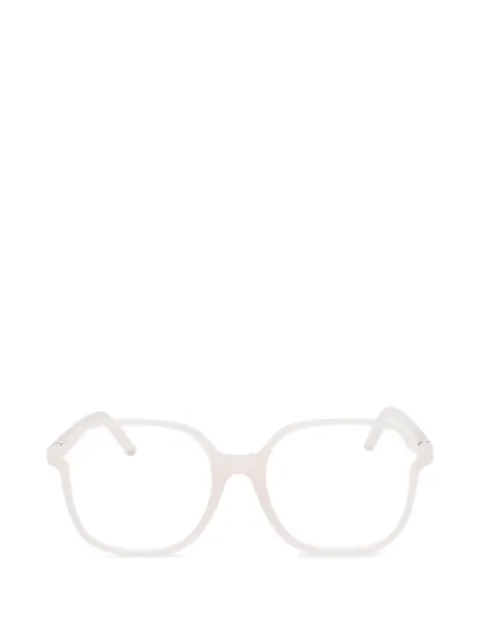 Jacquemus geometric-frame glasses Pink JAC150