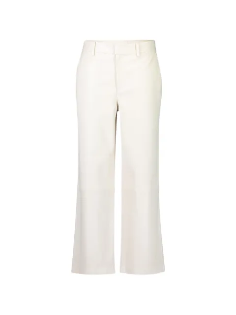 Sprwmn baggy cropped trousers Neutrals BTM018LCM2SHEL