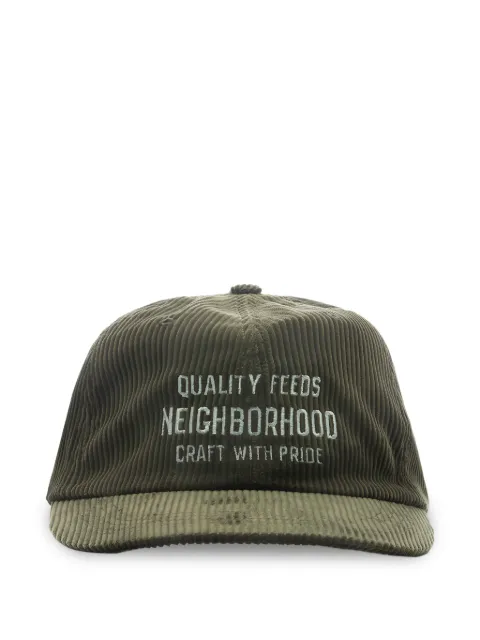 Neighborhood Dad corduroy cap Green 252YGNHHT02OD