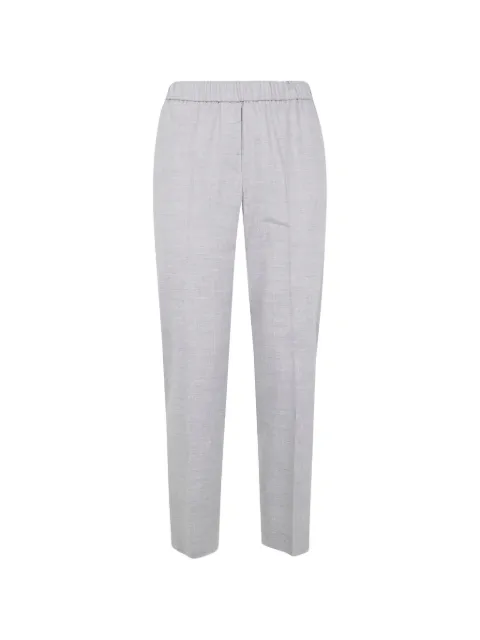 Peserico elasticated-waist trousers Grey A04572Z05814