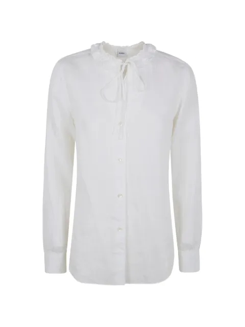 ASPESI ruffled-collar shirt White 5447C195