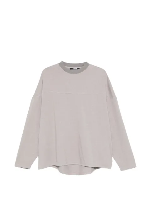 Jacquemus The Atelier long-sleeve T-shirt Grey TSM00587AJ00029