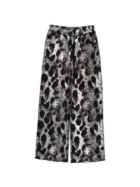 R13 leopard-print sweatpants Black R13WK329001CE