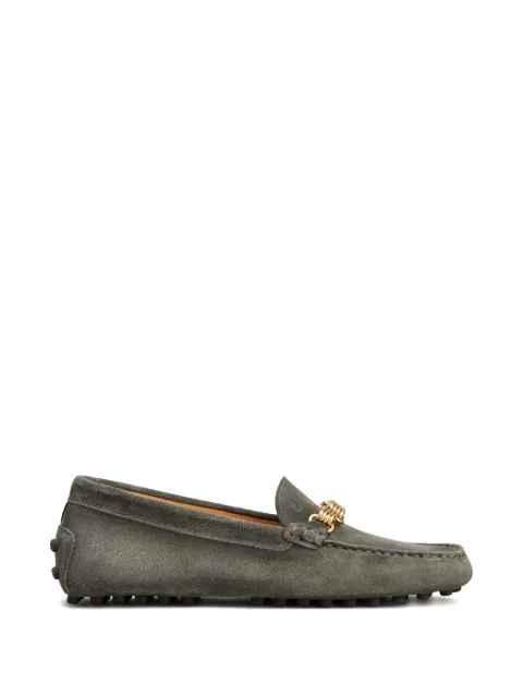 Tod's suede loafers Grey XXW22L0JW30DGP