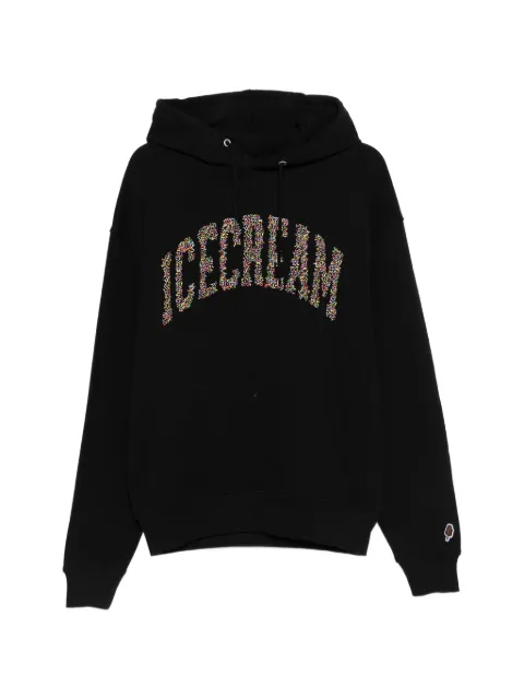 ICECREAM Sprinkles Popover hoodie Black IC26130
