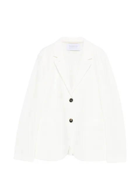 Harris Wharf London honeycomb blazer White AL2220PPR