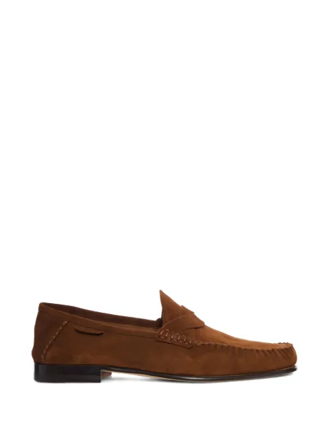 TOM FORD suede loafers Brown J1528LCL534N
