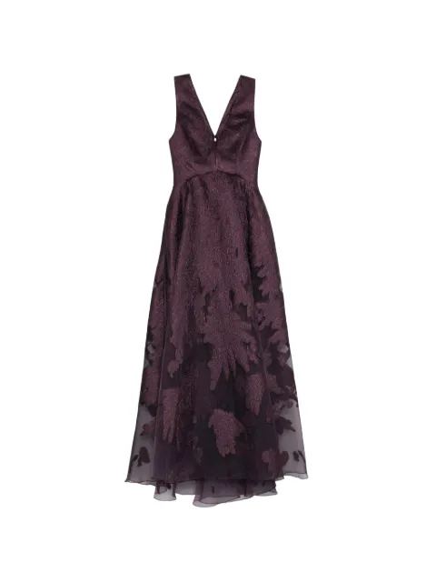 Saiid Kobeisy brocade dress Purple RTWFW2525