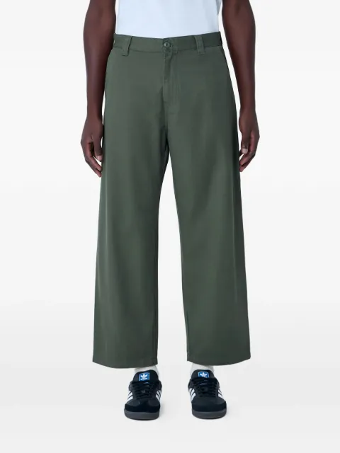 Carhartt WIP wide-leg five-pocket jeans Green I036312110203