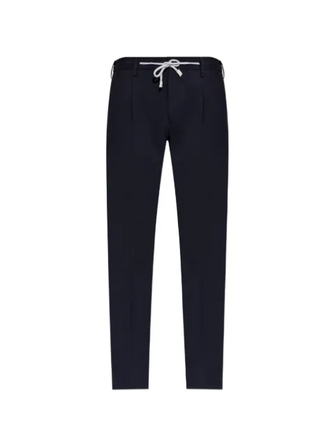 Eleventy drawstring casual trousers Blue M75PANB21TES0A053